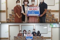 광영벧엘교회 외, 사랑의 라면 전달